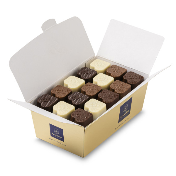 Ballotin de chocolats allégés en sucre